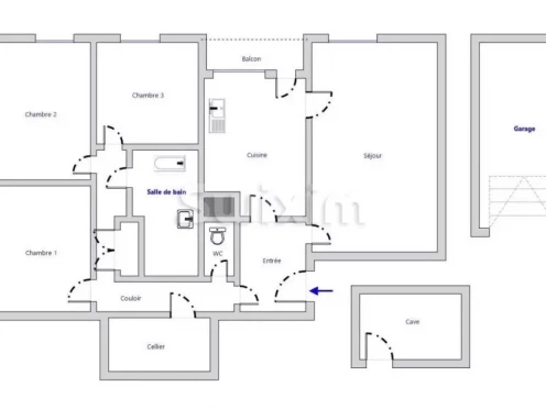 Appartement à  Cognin (73160), 4 pièces